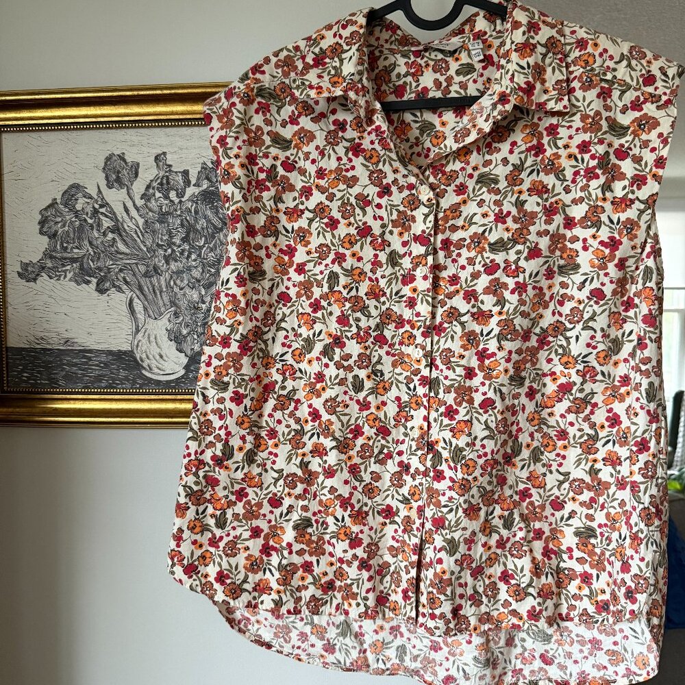 b.young floral top/blouse